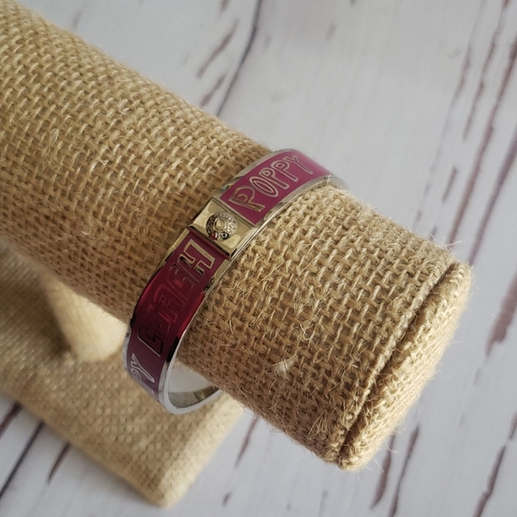 Coach poppy signature pink bangle - Picture 2 of 5